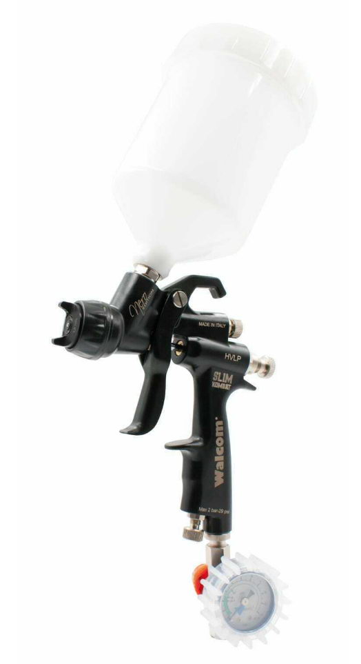 Пістолет-розпилювач WALCOM SLIM KOMBAT HALO (HTE) NERO EDITION 1,3 мм